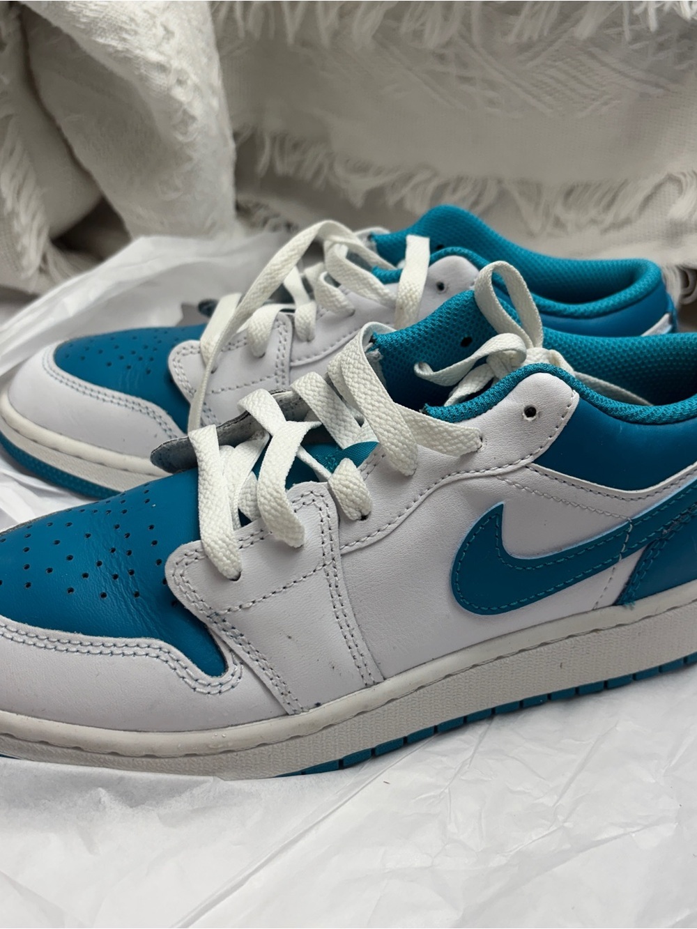 Nike air Jordan Low-Top Sneakers in aquatone - Picture 5 of 8